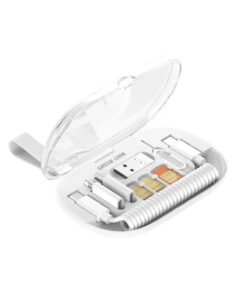Green-Lion-6-in-1-Multi-Functional-Data-Cable-Set-White