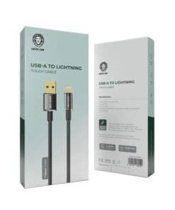 Green-Lion-USB-A-To-Lightning-Tough-Cable-1m-Black