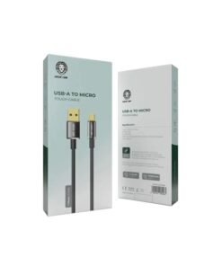 Green-Lion-USB-A-To-Micro-Tough-Cable-1m-Black