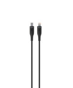 Green-Lion-USB-C-To-Lightning-PVC-Cable-Black